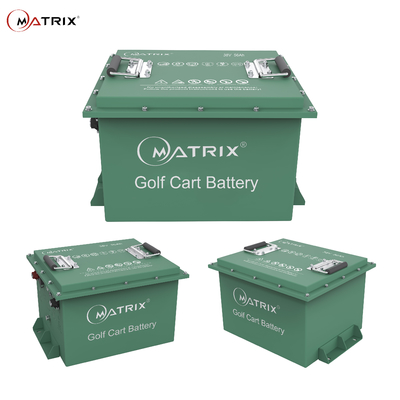 Matrix LF50K Cellule Lithium 36V 38V Golf Cart ODM/OEM Batterie 56Ah